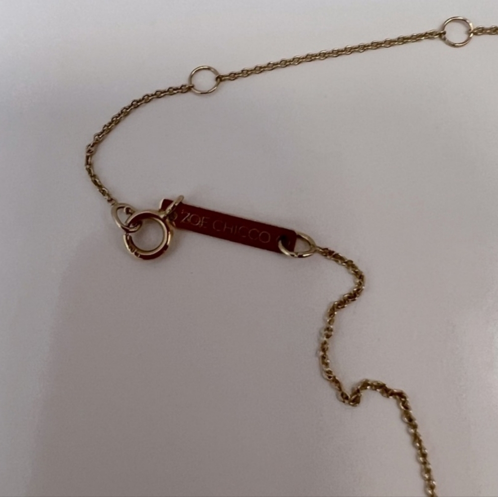 ZOE CHICCO DIAMOND LARIAT - Picture 4 of 9
